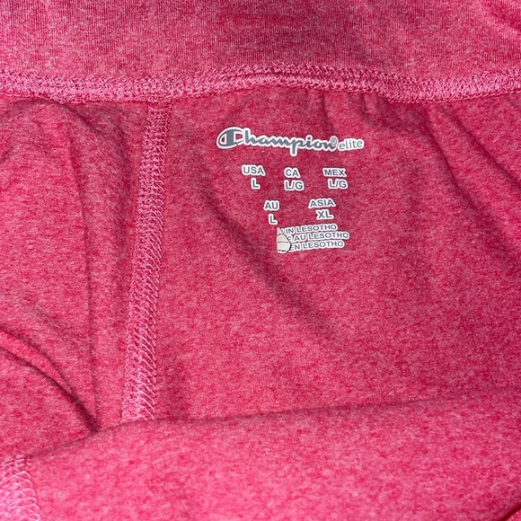 PINK ladies like new Champion workout straight leg cropped length size large - Picture 6 of 7